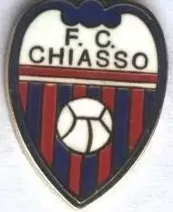 футбол.клуб К'яссо (Швейцарія)1 ЕМАЛЬ /FC Chiasso,Switzerland football pin badge