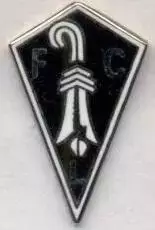 футбол.клуб Лауфен (Швейцарія) ЕМАЛЬ / FC Laufen, Switzerland football pin badge