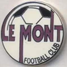 футбол.клуб Ле-Мон (Швейцарія) ЕМАЛЬ / Le Mont Lausanne,Switzerland football pin