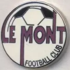 футбол.клуб Ле-Мон (Швейцарія) ЕМАЛЬ / Le Mont Lausanne,Switzerland football pin