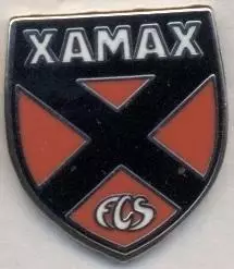футбол.клуб Ксамакс (Швейцарія)4 ЕМАЛЬ /Neuchatel Xamax,Switzerland football pin