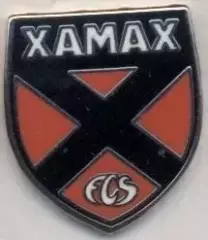 футбол.клуб Ксамакс (Швейцарія)4 ЕМАЛЬ /Neuchatel Xamax,Switzerland football pin