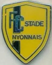 футбол.клуб Ньйон (Швейцарія ЕМАЛЬ/Stade Nyonnais,Switzerland football pin badge