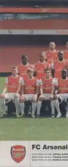 постер А4 футбол Арсенал (Англія) 2010/FC Arsenal London,England football poster