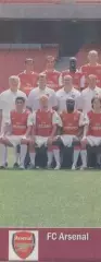 постер А4 футбол Арсенал (Англія) 2006/FC Arsenal London,England football poster