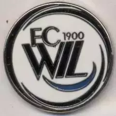 футбол.клуб Віль (Швейцарія) ЕМАЛЬ /FC Wil,Switzerland football enamel pin badge