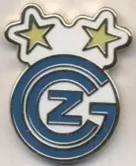 футбол.клуб Грассхоппер (Швейцарія)2 ЕМАЛЬ /Grasshopper,Switzerland football pin
