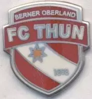 футбол.клуб Тун (Швейцарія)3 ЕМАЛЬ/FC Thun,Switzerland football enamel pin badge