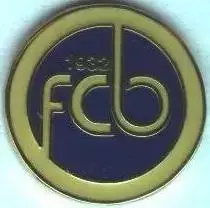 футбол.клуб Бальцерс (Ліхтенштейн)2 ЕМАЛЬ /FC Balzers,Liechtenstein football pin