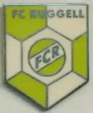 футбол.клуб Руггель (Ліхтенштейн)2 ЕМАЛЬ / FC Ruggell,Liechtenstein football pin