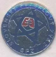 Словаччина, федерація футболу,офіц. №5 важмет / Slovakia football federation pin