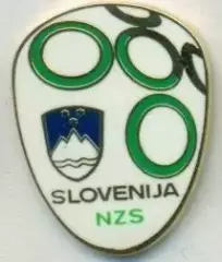 Словенія, федерація футболу5 ЕМАЛЬ/Slovenia football federation enamel pin badge