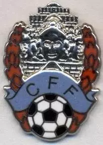 Камбоджа, федерація футболу2 ЕМАЛЬ/Cambodia football federation enamel pin badge