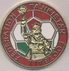 Таджикистан, федерація футболу№2 ЕМАЛЬ /Tajikistan football federation pin badge