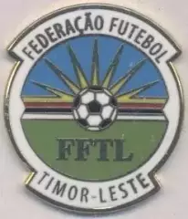 Східний Тимор,федерація футболу8 ЕМАЛЬ/Timor-Leste football federation pin badge