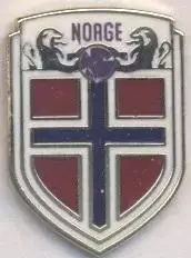 Норвегія,федерація футболу,№9 ЕМАЛЬ /Norway football federation enamel pin badge