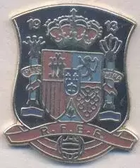 Іспанія, федерація футболу №12 ЕМАЛЬ /Spain football federation enamel pin badge