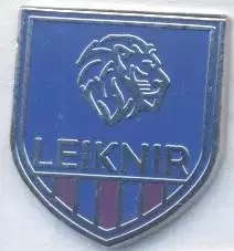 футбол.клуб Лейкнір Р.(Ісландія)2 ЕМАЛЬ /Leiknir Reykjavik,Iceland football pin