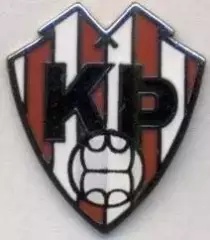 футбол.клуб Троттюр Рейк'явік (Ісландія) ЕМАЛЬ /KF Throttur,Iceland football pin