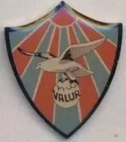 футбол.клуб Валюр (Ісландія) офіц. важмет / Valur Reykjavik,Iceland football pin