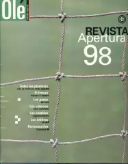 Аргентина, чемп-т Апертура 1998, спецвидання Оле / Argentina, Ole football guide