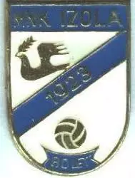 футбольний клуб Ізола (Словенія) важмет / MNK Izola, Slovenia football pin badge