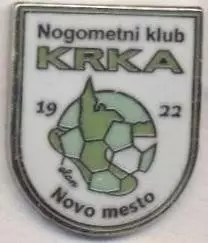 футбол.клуб Крка (Словенія)2 ЕМАЛЬ / Krka Novo Mesto,Slovenia football pin badge