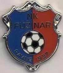 футбол.клуб Фужинар (Словенія) ЕМАЛЬ / Fuzinar Ravne,Slovenia football pin badge