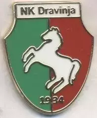 футбол.клуб Дравіня (Словенія)2 ЕМАЛЬ / NK Dravinja, Slovenia football pin badge