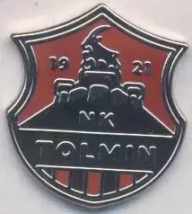 футбол.клуб Толмін (Словенія) ЕМАЛЬ/NK Tolmin,Slovenia football enamel pin badge