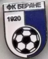футбол.клуб Беране (Чорногорія) ЕМАЛЬ / FK Berane, Montenegro football pin badge