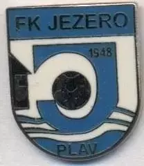 футбол.клуб Єзеро (Чорногорія) ЕМАЛЬ / Jezero Plav,Montenegro football pin badge