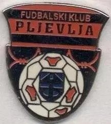 футбол.клуб Плєвля (Чорногорія) ЕМАЛЬ / FK Plevlja,Montenegro football pin badge