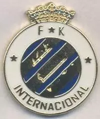 футбол.клуб Інтернаціонал (Чорногорія) ЕМАЛЬ/FK Internac.Montenegro football pin
