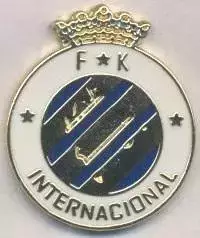 футбол.клуб Інтернаціонал (Чорногорія) ЕМАЛЬ/FK Internac.Montenegro football pin