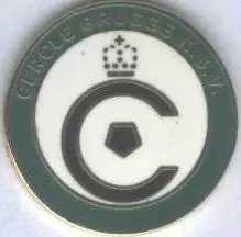 футбол.клуб Серкль Брюгге (Бельгія)2 ЕМАЛЬ / Cercle Brugge, Belgium football pin
