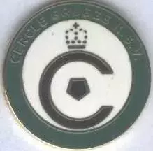 футбол.клуб Серкль Брюгге (Бельгія)2 ЕМАЛЬ / Cercle Brugge, Belgium football pin
