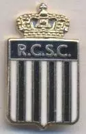 футбол.клуб Шарлеруа (Бельгія) офіц.? ЕМАЛЬ /RCSC Charleroi,Belgium football pin