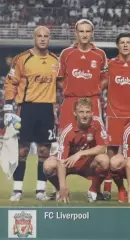 постер А4 футбол Ліверпуль (Англія) 2007 / FC Liverpool, England football poster
