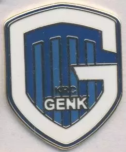 футбольний клуб Генк (Бельгія)3 ЕМАЛЬ/KRC Genk,Belgium football enamel pin badge