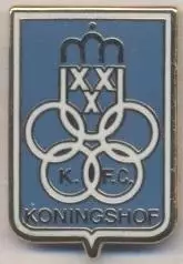 футбол.клуб Конінгсхоф (Бельгія)3 ЕМАЛЬ/FC Koningshof,Belgium football pin badge
