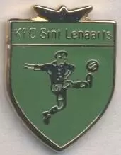 футбол.клуб Сінт-Лєнартс (Бельгія) ЕМАЛЬ /KFC Sint Lenaarts,Belgium football pin