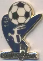 футбольний клуб Тюрнхаут (Бельгія)2 ЕМАЛЬ/KV Turnhout,Belgium football pin badge