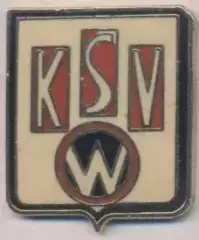 футбол.клуб Варегем (Бельгія) офіц. ЕМАЛЬ/KSV Waregem,Belgium football pin badge