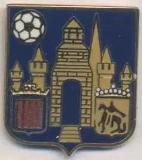 футбол.клуб Вестерло (Бельгія)2 ЕМАЛЬ / KVC Westerlo, Belgium football pin badge