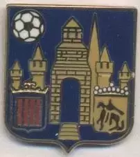 футбол.клуб Вестерло (Бельгія)2 ЕМАЛЬ / KVC Westerlo, Belgium football pin badge