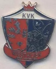 футбольний клуб Вестхук (Бельгія) ЕМАЛЬ /KVK Westhoek,Belgium football pin badge