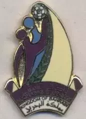 футбол.клуб Аль-Шабаб (Бахрейн)2 ЕМАЛЬ/Al-Shabab Club,Bahrain football pin badge