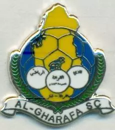 футбольний клуб Аль-Гарафа (Катар) ЕМАЛЬ /Al-Gharafa SC,Qatar football pin badge
