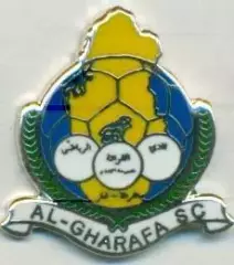 футбольний клуб Аль-Гарафа (Катар) ЕМАЛЬ /Al-Gharafa SC,Qatar football pin badge